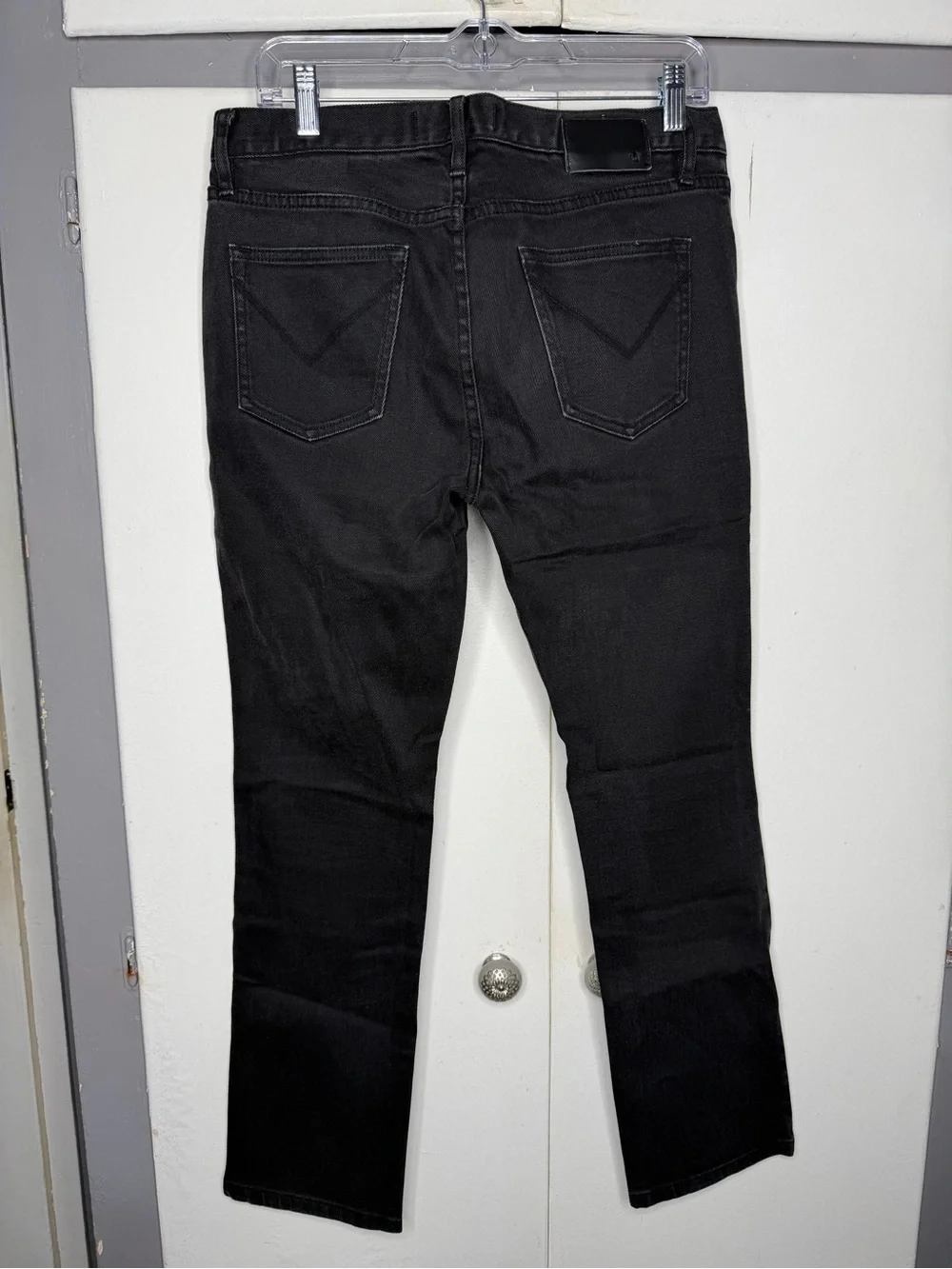 John Varvatos Jeans Men 32x28 Black Bowery Slim Fit 5-Pocket
